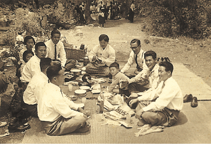 군산시절 직원 야유회