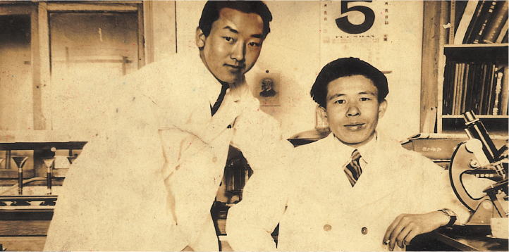Mr. Insil Lee, During his year of Kumkang Pharmacy