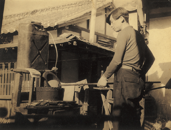 Production of Glass bottle