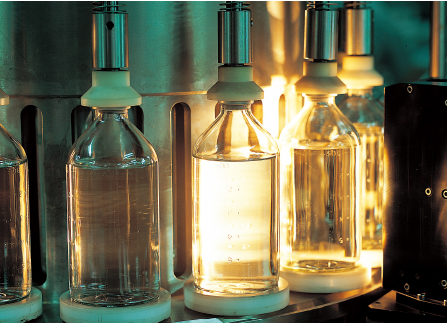 Filling of Glass Bottle